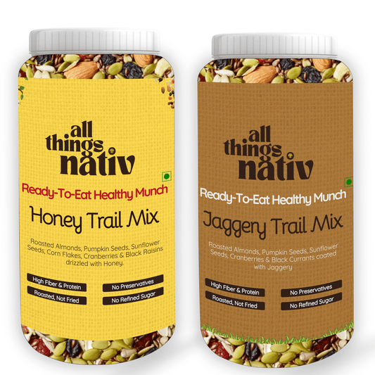 Honey & Jaggery Trail Mix - Pack of 2 (250g each)